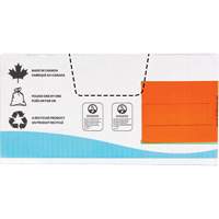 Industrial Garbage Bags, Utility, 24" W x 22" L, 0.64 mils, Black, 26 L (7 Gal.) Capacity Quali-T-Solutions