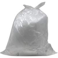 Sacs &agrave; d&eacute;chets de calibre industriel, Utilitaire, 20" la x 22" lo, 0,64 mils, Transparent, Capacit&eacute; 23 L (6 Gal.) Quali-T-Solutions