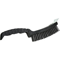 Brosse, Acier, 4 x 17 rangs de fils, Longueur 12" Quali-T-Solutions