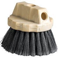 Flagged Window Brush, 5" L, Polypropylene Bristles, Grey Quali-T-Solutions