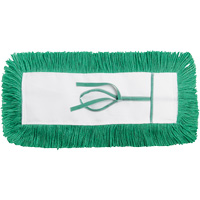 Static-H Dust Mop, Tie-On Style, Nylon, 18" L x 5" W Quali-T-Solutions
