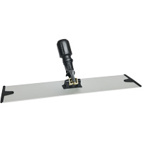Microfiber Hook & Loop Dust Mop Frame, 18", Aluminum Quali-T-Solutions