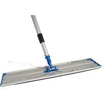 Static Attack Dust Mop Frame & Telescopic Handle, 24", Aluminum Quali-T-Solutions