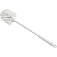 Bowl Brush, 15-1/2" L, Polypropylene Bristles, Red/White Quali-T-Solutions