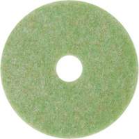 Natural Blend Pad, 12", Scrubbing, Green Quali-T-Solutions