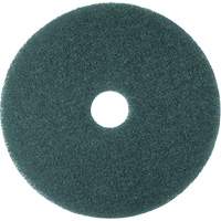 Hi-Performance Pad, 11", Cleaning/Scrubbing, Blue Quali-T-Solutions
