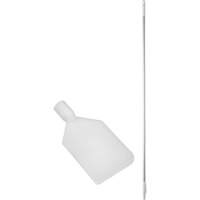 Paddle Scraper with Handle, White, 4-1/3" W x 59" L Quali-T-Solutions