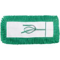 Vadrouille &agrave; &eacute;pousseter Static-H, Style &agrave; attacher, Nylon, 48" lo x 5" la Quali-T-Solutions
