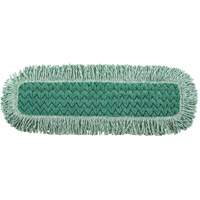 Tampon avec frange pour vadrouille &agrave; &eacute;pousseter Hygen, Style Boucles et crochets, Microfibre, 27-1/2" lo x 9" la Quali-T-Solutions