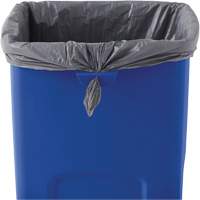 Conteneur de recyclage carr&eacute; Untouchable, Vrac, Plastique, 23 gal. US Quali-T-Solutions