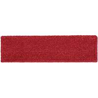 Adaptable Flat Mop Pad, Finishing, Microfibre, 5-1/2" x 19-1/2" Quali-T-Solutions