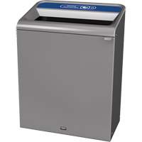 Conteneur pour d&eacute;chets de recyclage m&eacute;lang&eacute;s Configure, Vrac, Acier, 45 gal. US Quali-T-Solutions