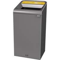 Conteneur pour d&eacute;chets de bidon Configure, Vrac/Bord de rue/De bureau, Acier, 23 gal. US Quali-T-Solutions