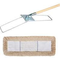 Syst&egrave;me de vadrouille &agrave; &eacute;pousseter Break-Ezy, Style &agrave; enfiler, Coton, 48" lo x 5" la Quali-T-Solutions