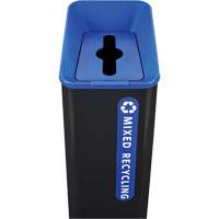 Bac de recyclage mixte Sustain, Vrac, Plastique, 15 gal. US Quali-T-Solutions
