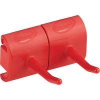Double Hook Module for Hygienic Wall Bracket Quali-T-Solutions