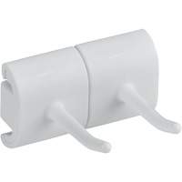 Double Hook Module for Hygienic Wall Bracket Quali-T-Solutions