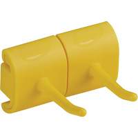 Double Hook Module for Hygienic Wall Bracket Quali-T-Solutions