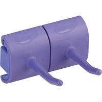 Double Hook Module for Hygienic Wall Bracket Quali-T-Solutions
