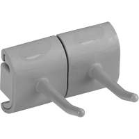 Double Hook Module for Hygienic Wall Bracket Quali-T-Solutions