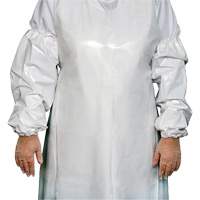 Manchettes Top Dog, 18", Polyur&eacute;thane, Blanc Quali-T-Solutions