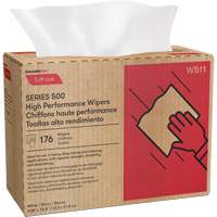 Pro Tuff-Job&reg; High Performance Spunlace Wipers, All-Purpose, 12-1/2" L x 9-1/4" W Quali-T-Solutions