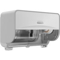 Icon Standard Roll Horizontal Toilet Paper Dispenser, Multiple Roll Capacity Quali-T-Solutions