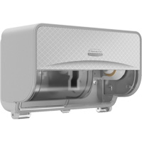 Icon Standard Roll Horizontal Toilet Paper Dispenser, Multiple Roll Capacity Quali-T-Solutions