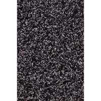 Tapis dint&eacute;rieur/ext&eacute;rieur Tundra, Latex/Polypropyl&egrave;ne, Grattoir Type, Motif Velours touffet&eacute;, 3-1/2' x 6', Charbon Quali-T-Solutions