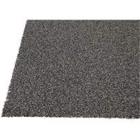 Tapis dint&eacute;rieur/ext&eacute;rieur Tundra, Latex/Polypropyl&egrave;ne, Grattoir Type, Motif Velours touffet&eacute;, 3-1/2' x 6', Gris Quali-T-Solutions