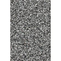 Tapis dint&eacute;rieur/ext&eacute;rieur Tundra, Latex/Polypropyl&egrave;ne, Grattoir Type, Motif Velours touffet&eacute;, 3-1/2' x 6', Gris Quali-T-Solutions