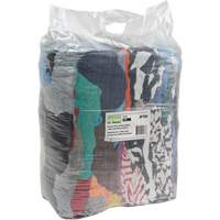 Chiffons fabriqu&eacute;s &agrave; partir de mat&eacute;riaux recycl&eacute;s, Coton, M&eacute;lange de couleurs, 25 lb Quali-T-Solutions