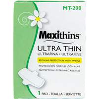 Serviettes Maxi Maxithins ultra minces avec ailes Quali-T-Solutions