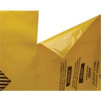 Hazardous Waste Liners, Asbestos, 40" L x 26" W, 3 mils Quali-T-Solutions