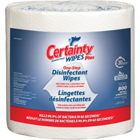 Lingettes d&eacute;sinfectantes, 7-9/10" x 5-9/10", 800 lingettes Quali-T-Solutions