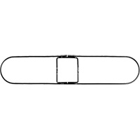 Clipper Dust Mop Frame, 24", Metal Quali-T-Solutions