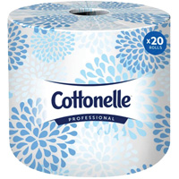 Papier hygi&eacute;nique professionnel Cottonelle, 2 Pli, 451 Feuilles/Rouleu, Blanc Quali-T-Solutions
