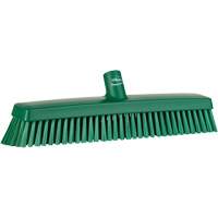 T&ecirc;te de balai-brosse, Crins Fin/Ferme, 16-1/2", Polyester/Polypropyl&egrave;ne, Vert Quali-T-Solutions