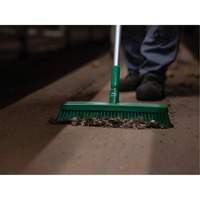 T&ecirc;te de balai-brosse, Crins Fin/Ferme, 16-1/2", Polyester/Polypropyl&egrave;ne, Vert Quali-T-Solutions