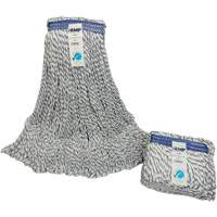 Candy-Striped Mop Head, Floor Finishing, Synthetic, Loop Style Quali-T-Solutions