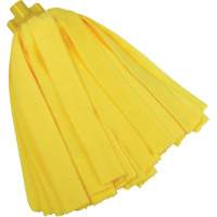Vadrouille &agrave; fente, jaune, Microfibre, Style Coup&eacute; Quali-T-Solutions