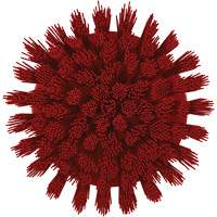 HyDrive Round Drill Brush, Extra Stiff Bristles, 3-1/10" Long, Red Quali-T-Solutions