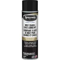 Lubrifiant au molybd&egrave;ne Pro Line pour chaînes et c&acirc;bles, Canette a&eacute;rosol Quali-T-Solutions