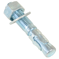 Boulon d'ancrage &agrave; cheville, Zingu&eacute;, 3/4" x 4-1/4" Quali-T-Solutions