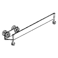 Rouleau d&eacute;port&eacute; &agrave; chevauchement des murs-rideaux Quali-T-Solutions