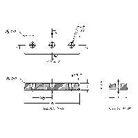Butoirs de quai en caoutchouc moul&eacute;s, Caoutchouc, 30" la x 4" p x 10" h Quali-T-Solutions