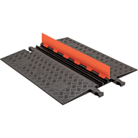 Protecteur de c&acirc;ble ADA/DDA &agrave; profil bas Guard Dog, 2 canaux, 36" lo x 28,38" la x 1,25" h Quali-T-Solutions