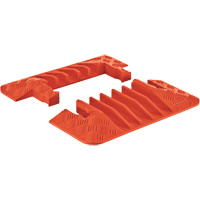 Guard Dog&reg; 5-Channel Heavy Duty Cable Protector - End Caps Quali-T-Solutions
