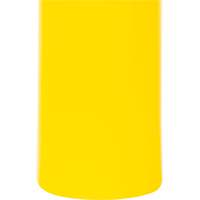 Capuchon en poly&eacute;thyl&egrave;ne pour borne de protection, 4-1/2" dia. x 52" l, Rouge/Jaune Quali-T-Solutions