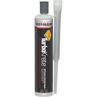 Produit de r&eacute;paration tout usage &agrave; l'&eacute;poxy TurboKrete, Cartouche/Tube, Gris Quali-T-Solutions